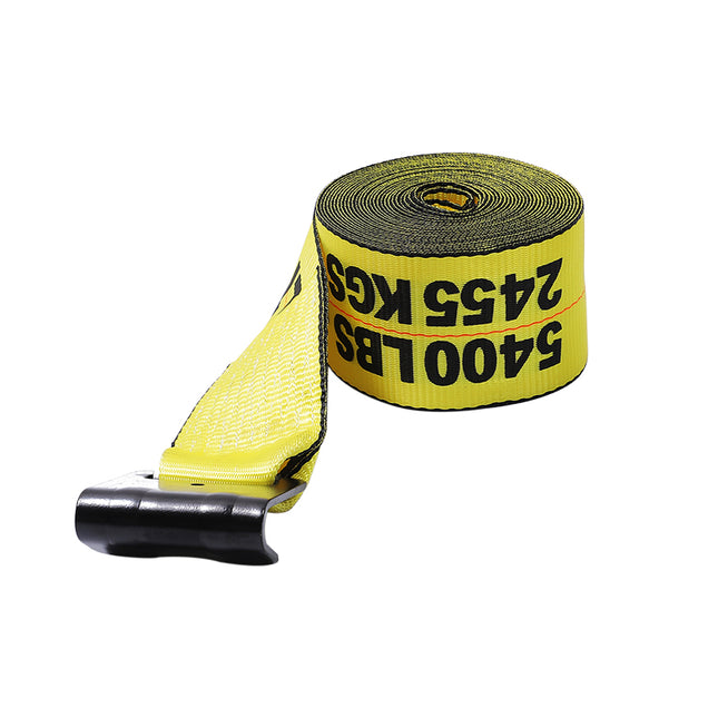Elohim USA 4" x 30' Winch Strap 10 Pack - 5,400 Lbs WLL
