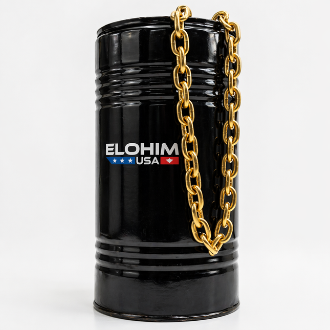 Elohim USA 3/8" x 20' Grade 70 Transport Chain with Clevis Grab Hook