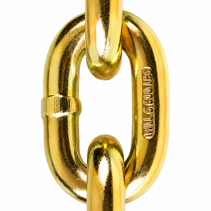 Peerless 5/16" x 20' Grade 70 Transport Chain with Clevis Grab Hook