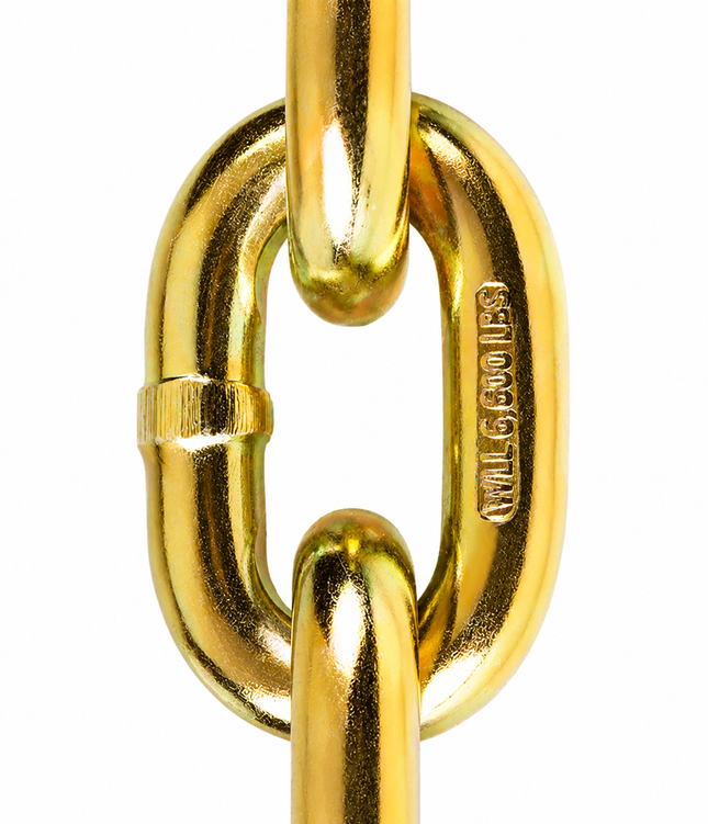 Peerless 5/16" x 20' Grade 70 Transport Chain with Clevis Grab Hook