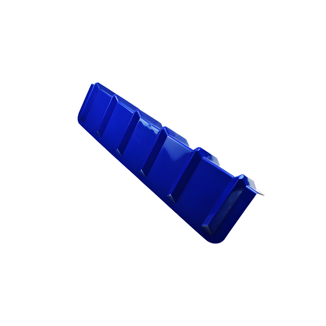 36" Vee Board Cargo Edge Protector — Single | Heavy Duty Blue