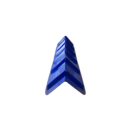36" Vee Board Cargo Edge Protector — Single | Heavy Duty Blue