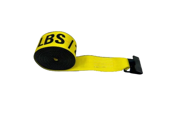 Safe N Secure 4 x (40,50,60)  Winch Strap w/ Flat Hook