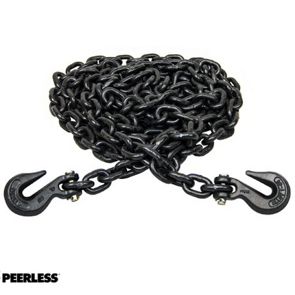 Peerless 3/8" x 20 ft Grade 100 Tie Down Chain Made in USA