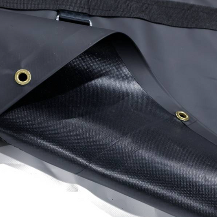 6' x 6' 14oz Vinyl Coil Tarp | Made in USA with American Materials