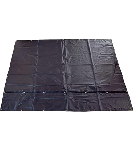 6' x 6' 14oz Vinyl Coil Tarp | Made in USA with American Materials